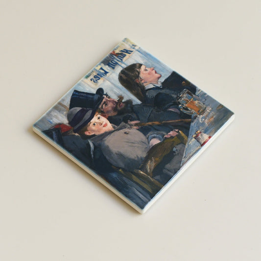 Ceramic Tile Manet Au Café
